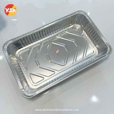 20x13 " Large Foil Pan Disposable Takeaway Deep Reusable Aluminium Foil Container Tray