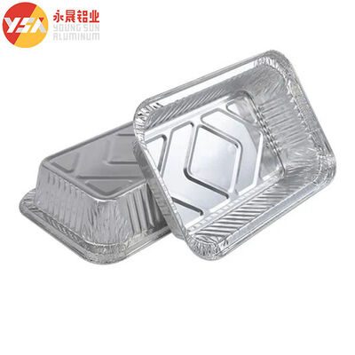 8389 Aluminum Container 210*140*38mm Serving Trays 800ml 1000 Pieces