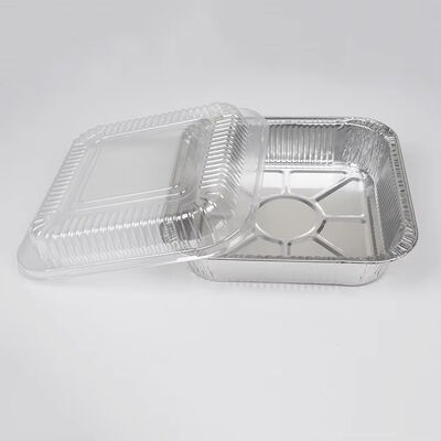 Disposable BBQ Takeaway Foil Pans Tin Box Barbecue Aluminum Foil Lunch Box