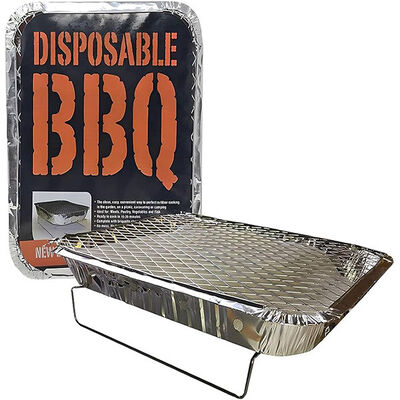 Disposable Outdoor Picnic Barbecue Tools Foil Barbecue Tray Aluminum Wire Mesh Aluminum Holder
