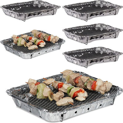 Disposable Charcoal Grill Instant Barbecue Grill One Time Use