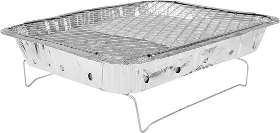 Aluminum Charcoal Grill Camping Outdoor Instant Barbeque Disposable BBQ Grill