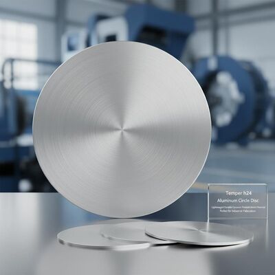 Temper h24 Aluminum Circle Disc Electronics Lightweight Durable Corrosion Resistant Metal Material Perfect for Industrial Fabrication