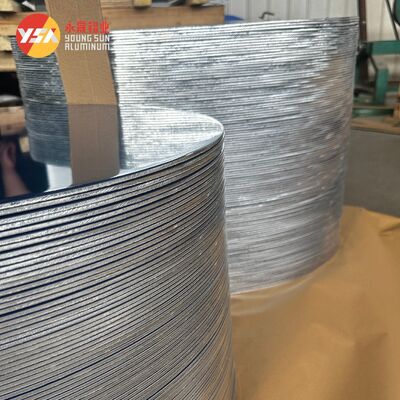 1050 1060 3003 Aluminum Circle 0.3-6mm Aluminum Disc High Elongation For Cookware Wheel Cover Heat Shield Automotive Gasket