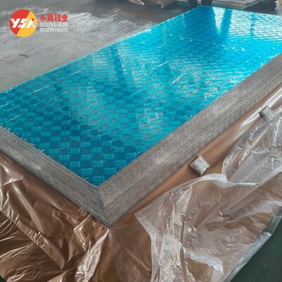 Customizable Length Aluminum Diamond Plate Sheet Thickness Varies Commonly 1.5mm To 6mm Durable Lightweight Corrosion Resistant Metal Sheet