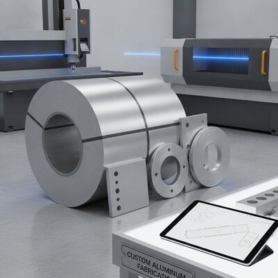 Aluminum Coil Offering Custom Cutting and Drilling Services Designed to Meet Diverse Industrial Fabrication Requirements