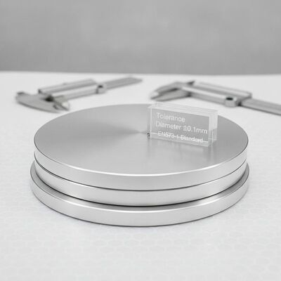 Tolerance Diameter ±0.1mm Aluminum Circle Disc Manufactured to EN573-1 Standard Ensuring Dimensional Stability and Control