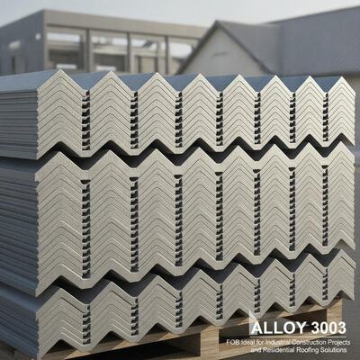 Alloy 3003 Roofing Tiles FOB Ideal for Industrial Construction Projects and Residential Roofing Solutions