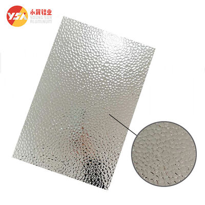 Embossed Aluminum Sheet 8-35 Micron Coating 0.2mm-3.0mm DC CC Rolled Factory Direct