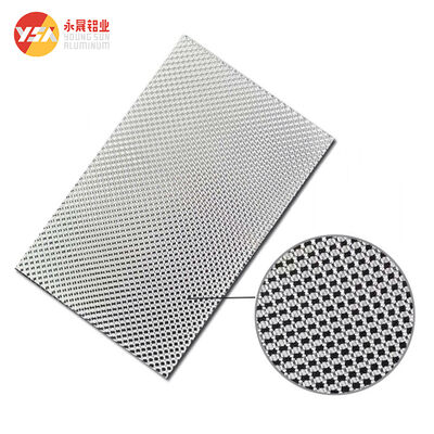 Embossed Aluminum Sheet 8-35 Micron Coating 0.2mm-3.0mm DC CC Rolled Factory Direct