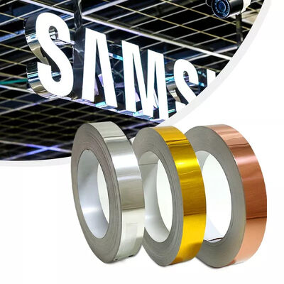 1000 Series Coating Aluminum Coil Strips For 3D Channel Letter Signs