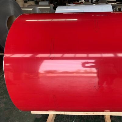 1xxx 3xxx 5xxx Color Coated Aluminum Coil 1200mm Width Or Customized
