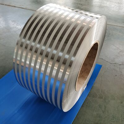 Glass Spacer Zebra Striped 1500mm Color Coated Aluminum Coil
