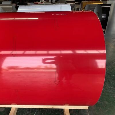 Architectural Decoration 2.0mm Red Anodized Aluminum Coil