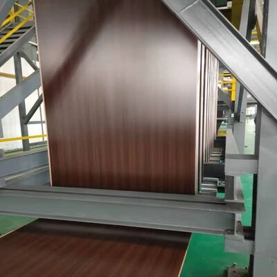 6.5mm Thickness Wood Grain Painted Aluminum Coil with T351 Temper