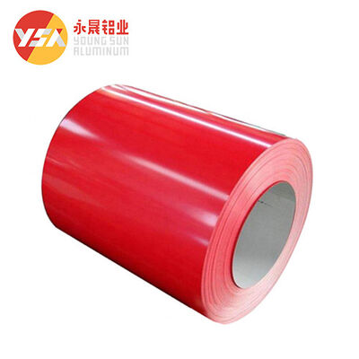 1060 3003 PE PVDF FEVE Color Coated Aluminum Coil for Building Decoration