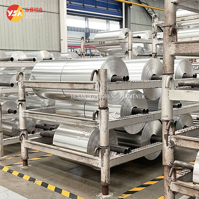 Household 6 Micron Aluminium Foil Jumbo Roll 150m Odorless Packaging