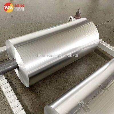 8006 Alloy H22 100mic Aluminum Foil Jumbo Roll Food Grade Container Foil