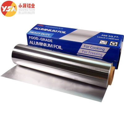Household Foil Aluminum Heavy Duty Food Grade Paper In Roll Aluminum Foil