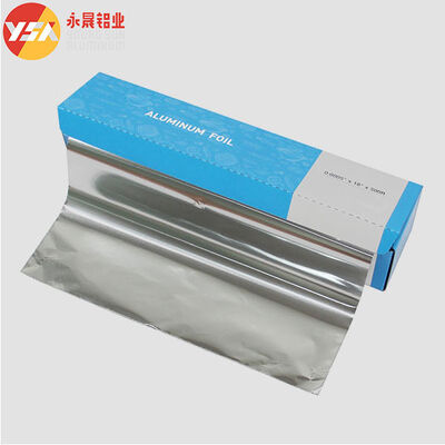 18mic * 15cm Pop Up Aluminum Foil Sheets Embossed With Customized Pakaging Box