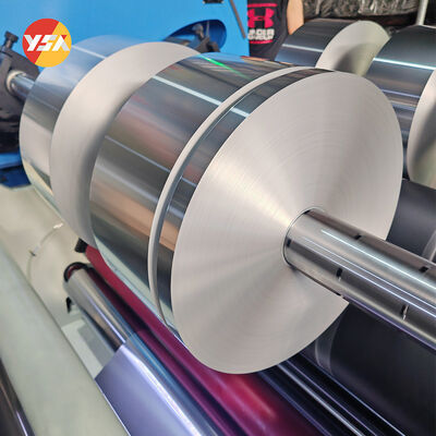 8011 O 55mic 70mic Thickness Aluminum Strip Foil For Flexible Duct