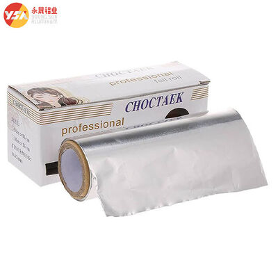 8011 0.025mm Hair Foil For Hair Coloring Salon Use 4.5cm 9.5cm Roll