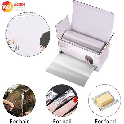 8011 0.025mm Hair Foil For Hair Coloring Salon Use 4.5cm 9.5cm Roll