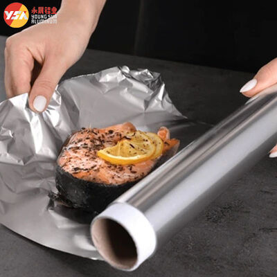 30cm Air Fryer Aluminium Foil 8011 Household Baking Non-Stick Tin Paper Roll