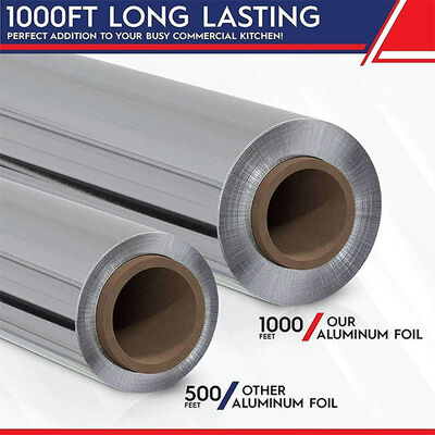Foodservice Foil 1000ft Commercial Grade Nonstick Foil Wrap for Restaurant Bakery Caterers