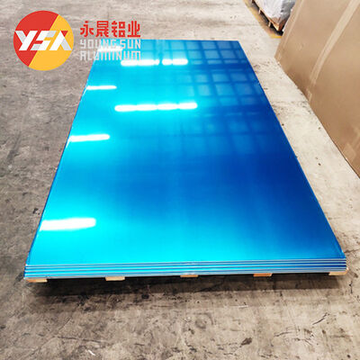7075 8011 4x8 Aluminium Plate Powder Coated For Facade Wall