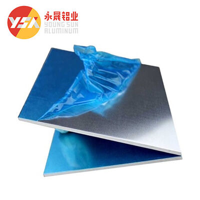 7075 8011 4x8 Aluminium Plate Powder Coated For Facade Wall
