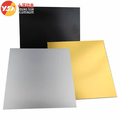 5052 Anodized Aluminum Sheet 2mm 3mm 4mm Black Blue Red Rose Gold Plate