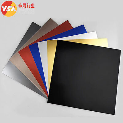 5052 Anodized Aluminum Sheet 2mm 3mm 4mm Black Blue Red Rose Gold Plate