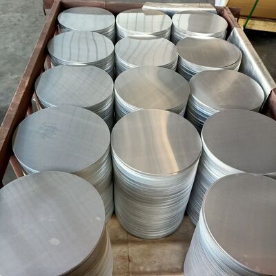 0.5mm To 6.0mm 8011 H12 H14 Aluminum Circle Blanks