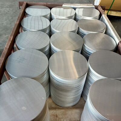 Alloy 1060 Deep Drawn Aluminum Round Circle Plain For Industrial Lighting