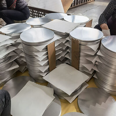 Round Aluminum Plate 3003 DC Aluminum Circle For Cookware Making