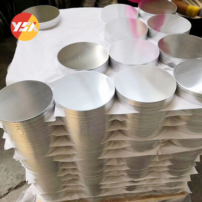 Food Grade 1050 Aluminum Circle Disc Burr Free Edge High Flatness 200mm Diameter for Cookware
