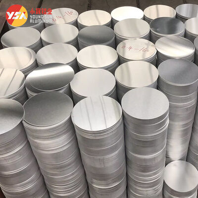 Circle Aluminum Circle Disc Hot Rolled DC Cold Rolled CC Material Process Precision Manufactured Metal Disc for Industrial