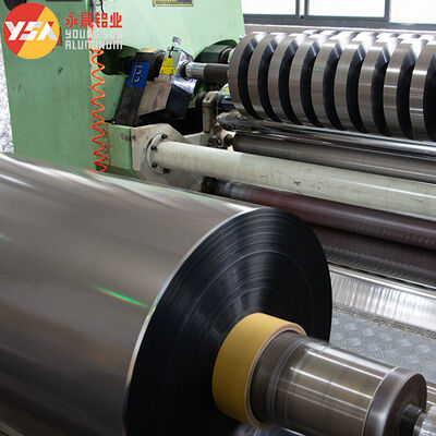 Black Glue Aluminum Polyester Laminating Duct PET+HDPE+VMPET Film