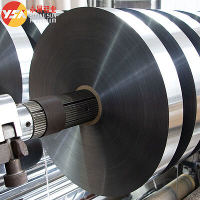 20-90mm AL/PET/AL Laminated Double Sided Aluminum Foil For HVAC Duct