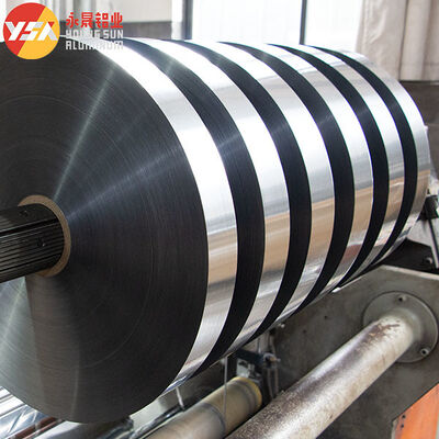 20-90mm AL/PET/AL Laminated Double Sided Aluminum Foil For HVAC Duct