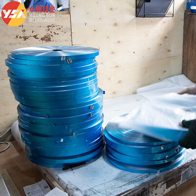 Blue 9mic 23mic AL+PET Aluminum Plastic Laminated Film Single Side