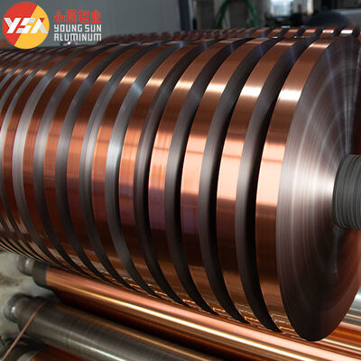 Double Sided Copper Color AL+PET Mylar Laminating Aluminum Foil