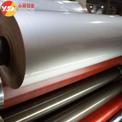 AL+PET+PVC Wood Grain Insulation Aluminium Polyester  Laminating Film