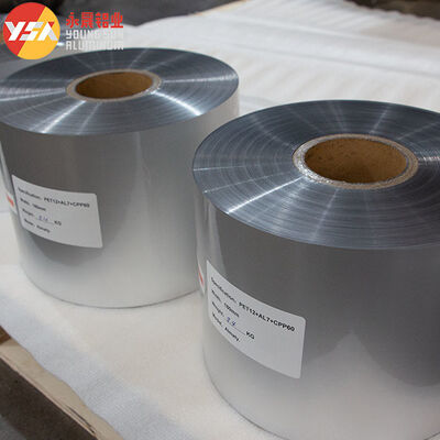 CPP/AL/PET Aluminum Foil Laminated Packaging Film Three Layers