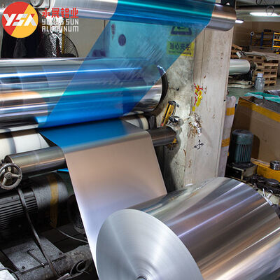 Blue Aluminum Mylar Spooling Foil Roll AL+PET Laminating Film