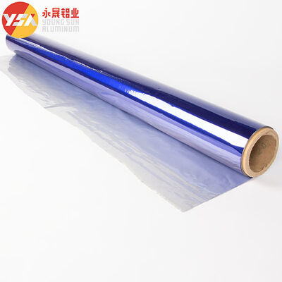 Bright Blue Aluminum Polyester Laminating Film For Packaging