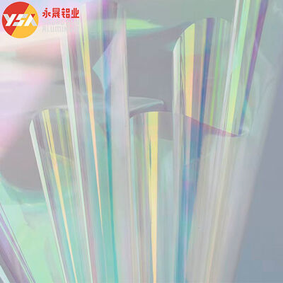Multicolor PET Plastic Laminated Film Colorful transparent laser film