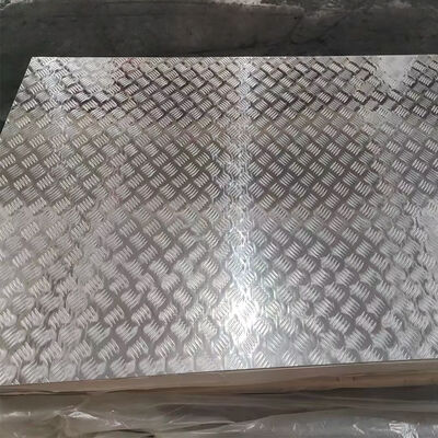 3000/5000 Series Chinese Manufacturer Supply 5 Bar & Diamond Aluminum Checker Plate Aluminum Sheet