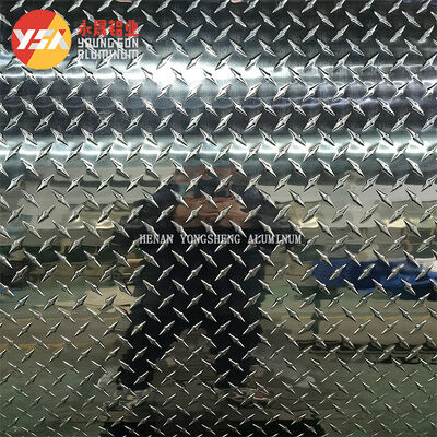 Diamond Aluminum Plate / Aluminum Checkered Patterned Plate / Embossed Perforated Aluminum Sheet